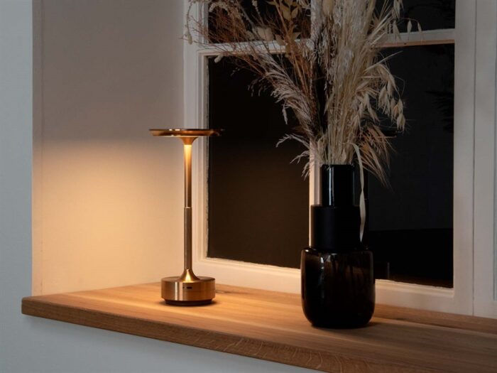 House of Sander Ava lampe, guld